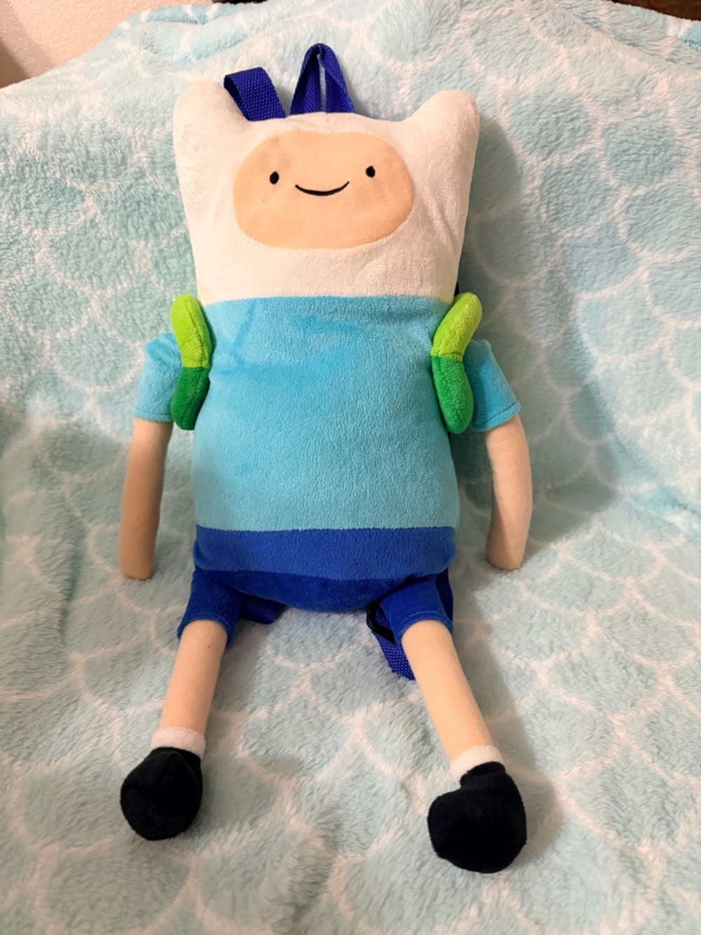 Adventure Time Finn Plush Backpack Cartoon Network Character